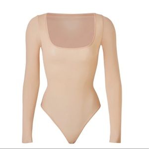 SKIMS Jelly Sheer Long Sleeve Bodysuit